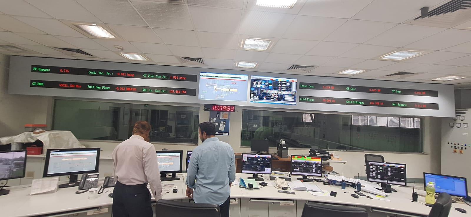 Realtime Plant Monitoring and Reporting System for Bheramara 410 MW Combined Cycle Power Plant.