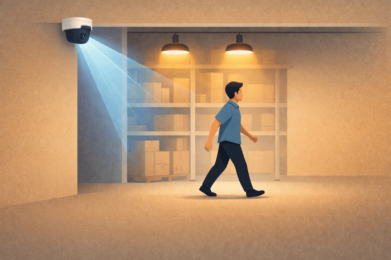 Camera-Based Lighting Automation System with Human & Vehicle Detection